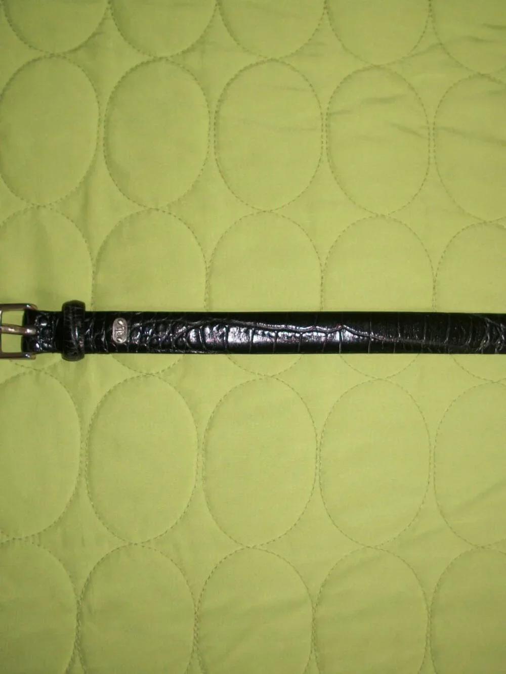 Ralph Lauren Black Leather Belt Size XL